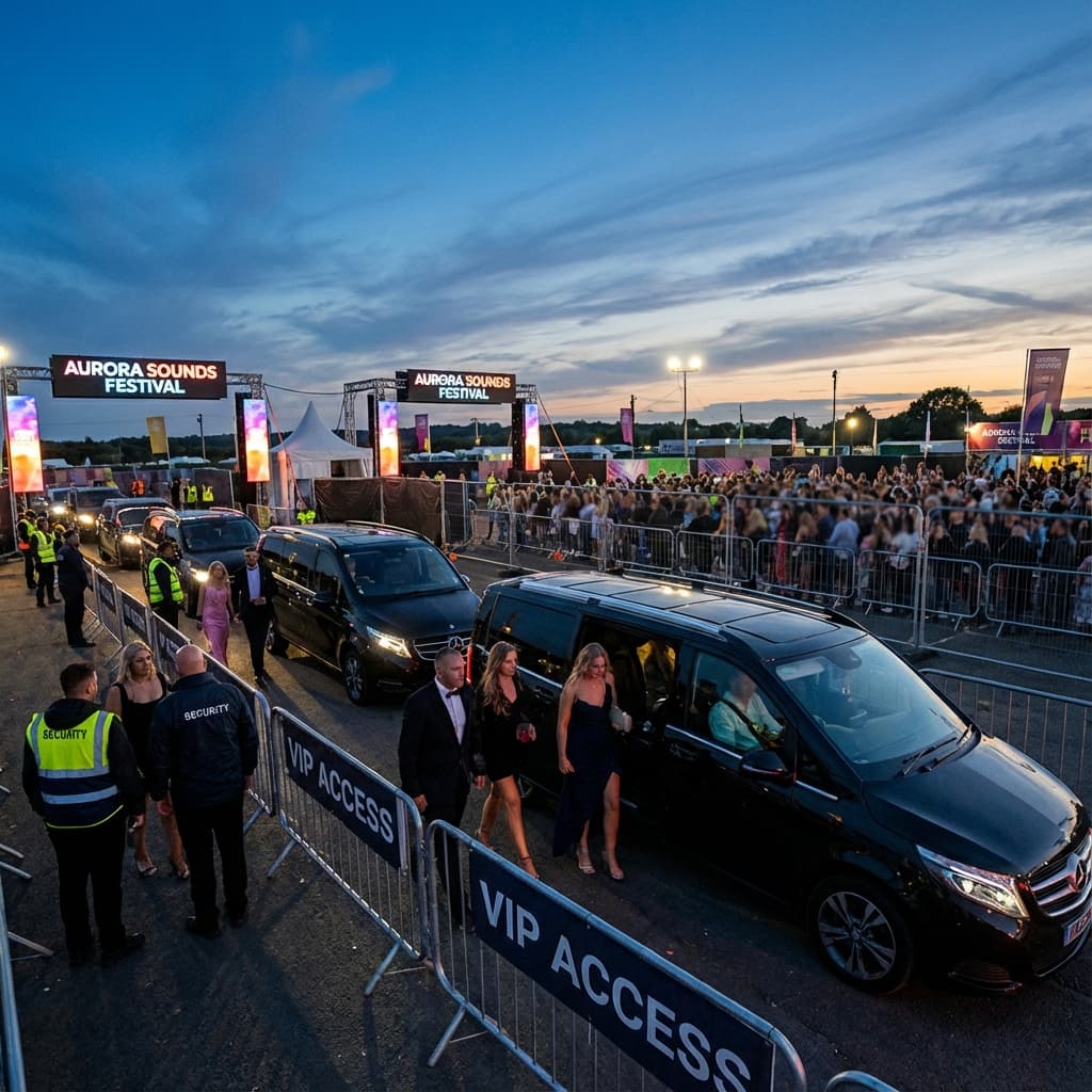 Gestión experta de movilidad para giras y festivales